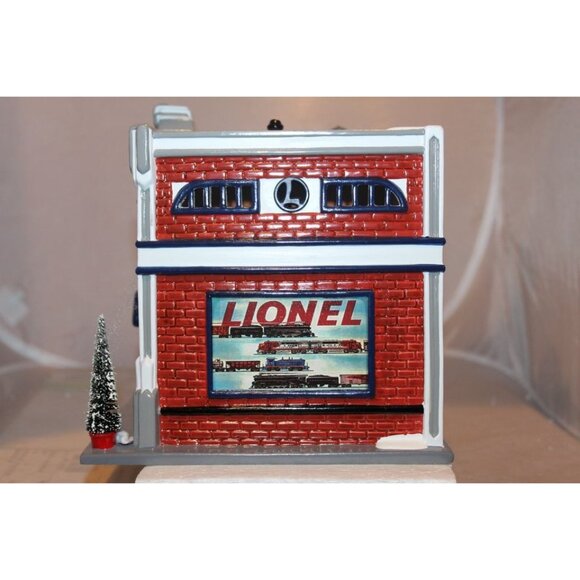 Dept 56 Snow Village - Lionel Electric Train Shop - Picture 5 of 7